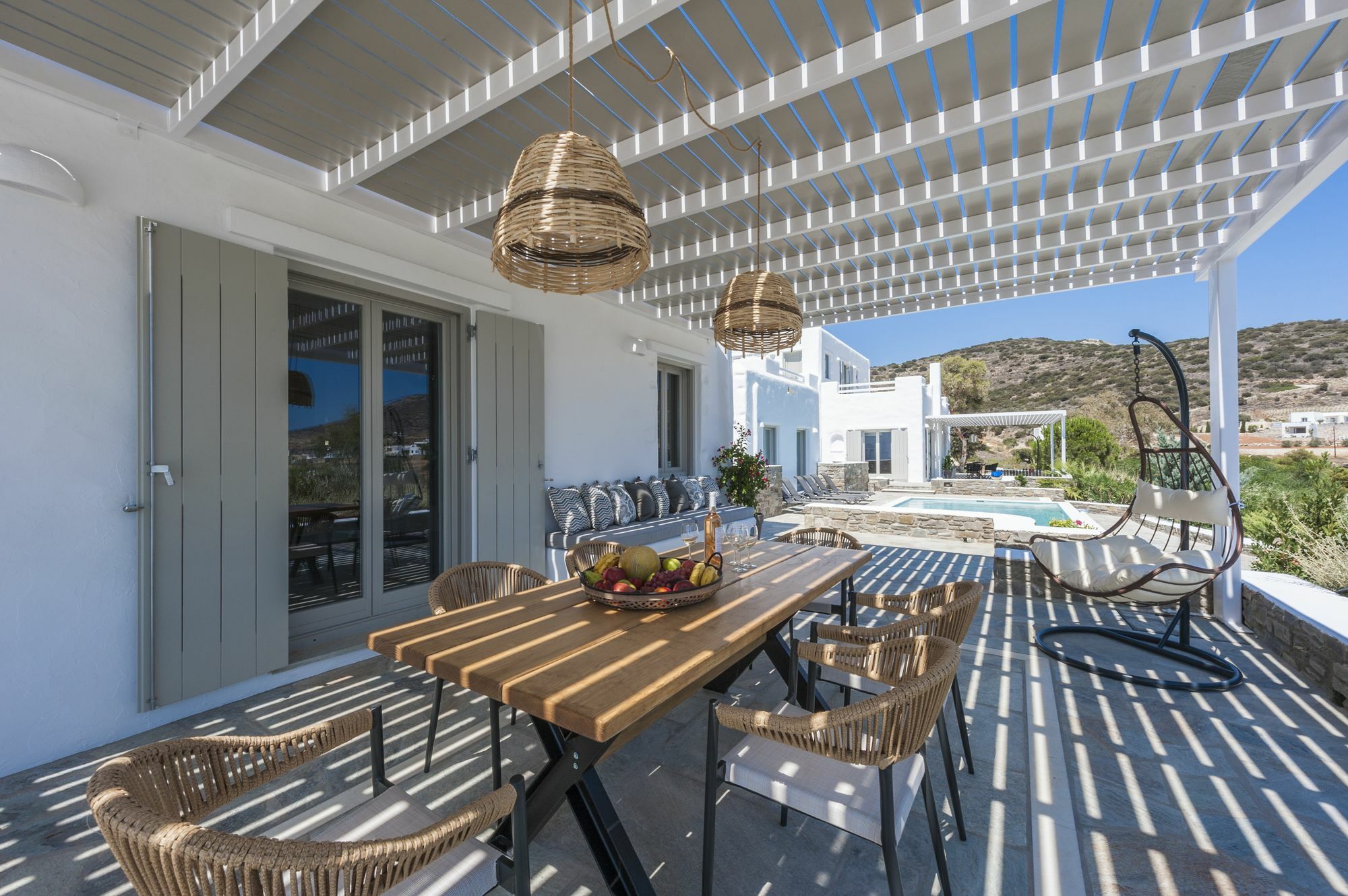 Niriides Luxury Villas Aliki  Exterior photo
